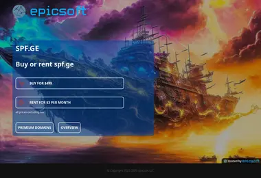 Screenshot of spf.ge