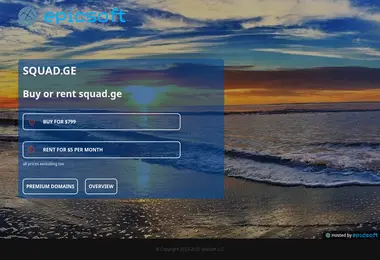 Screenshot of squad.ge