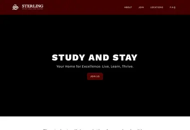 Screenshot of studyandstay.ge