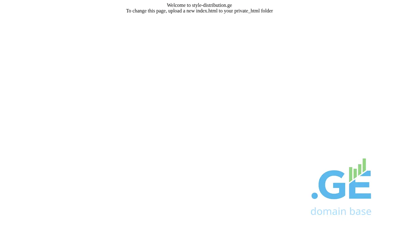Screenshot of the site style-distribution.ge