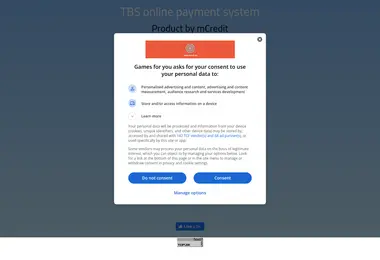 Screenshot of tbsonline.ge