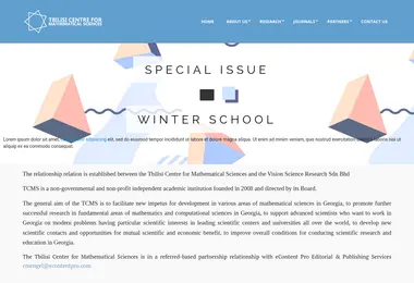 Screenshot of tcms.org.ge
