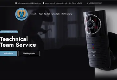 Screenshot of teamservice.ge