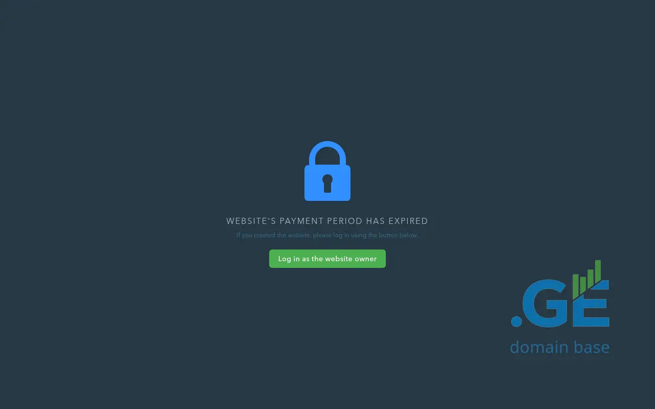 Screenshot of the site techpay.ge