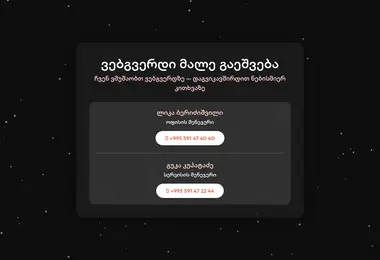 Screenshot of tecservice.ge