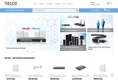 Screenshot of telco.ge