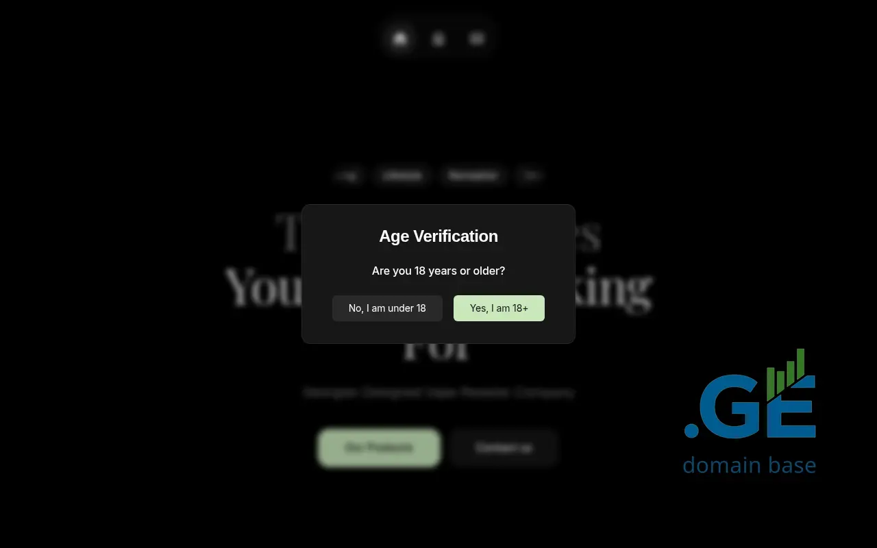 Screenshot of the site telurego.ge