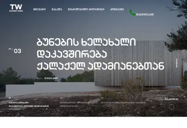 Screenshot of termowood.ge