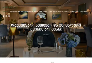 Screenshot of terrassaaskaneli.ge