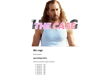 Screenshot of theca.ge