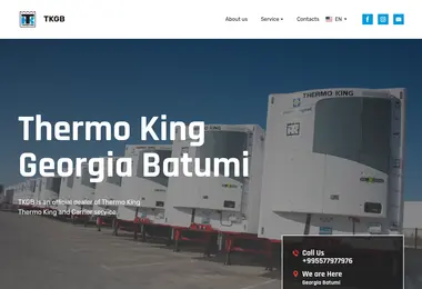 Screenshot of thermoking.ge