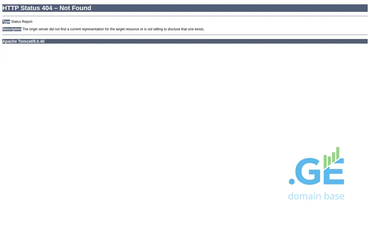 Screenshot of the site thomas.ge