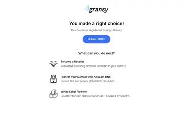 Screenshot of tld.ge