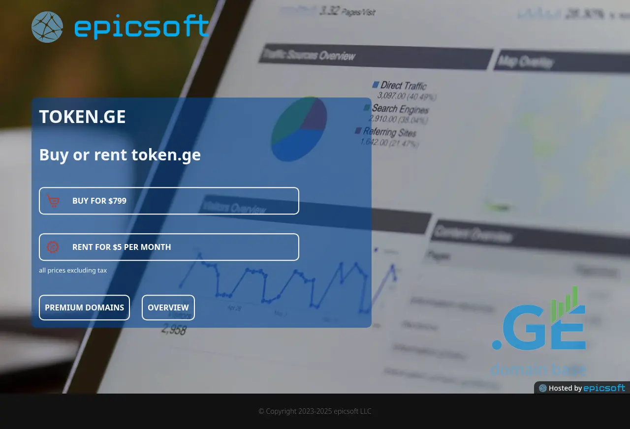 Screenshot of the site token.ge