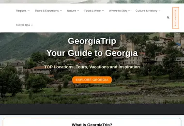Screenshot of tripingeorgia.ge