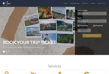 Screenshot of triptik.ge