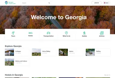 Screenshot of trv.ge