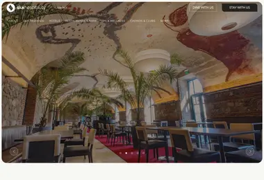 Screenshot of tsinandaliestate.ge