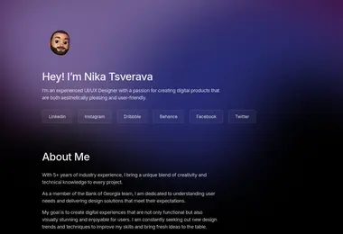Screenshot of tsverava.ge