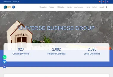 Screenshot of ubg.ge