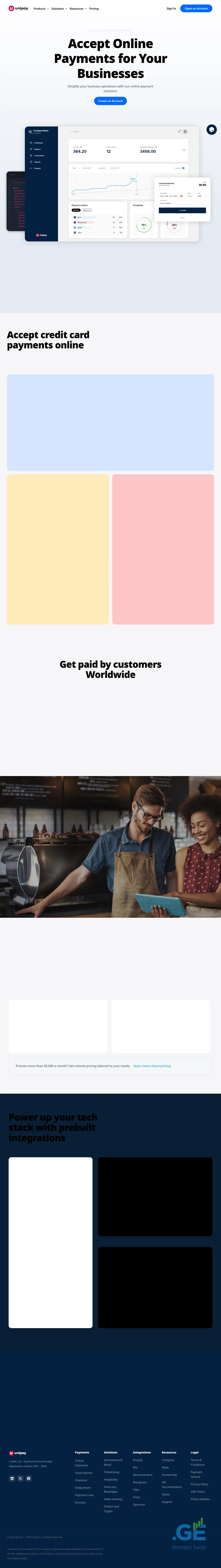 Screenshot of the site unifei.ge