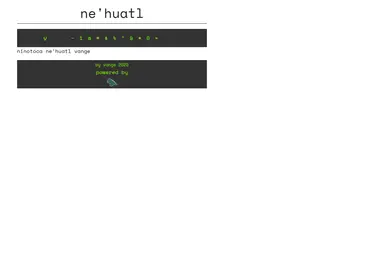 Screenshot of van.ge