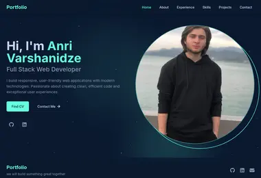 Screenshot of varshanidze.ge