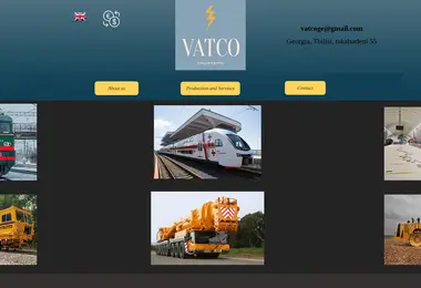 Screenshot of vatco.ge
