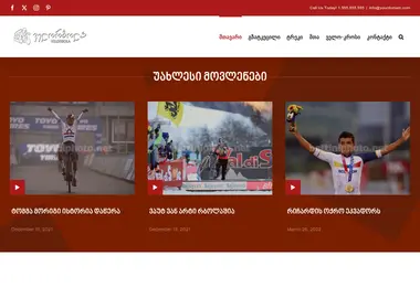 Screenshot of velorbola.ge
