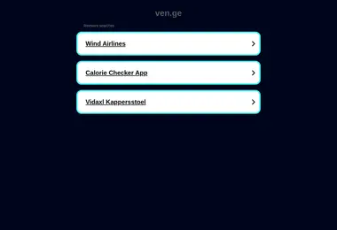 Screenshot of ven.ge