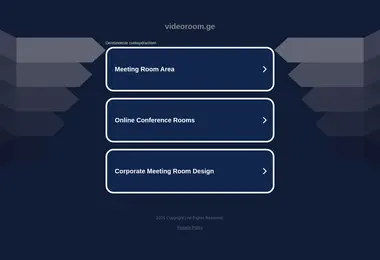Screenshot of videoroom.ge