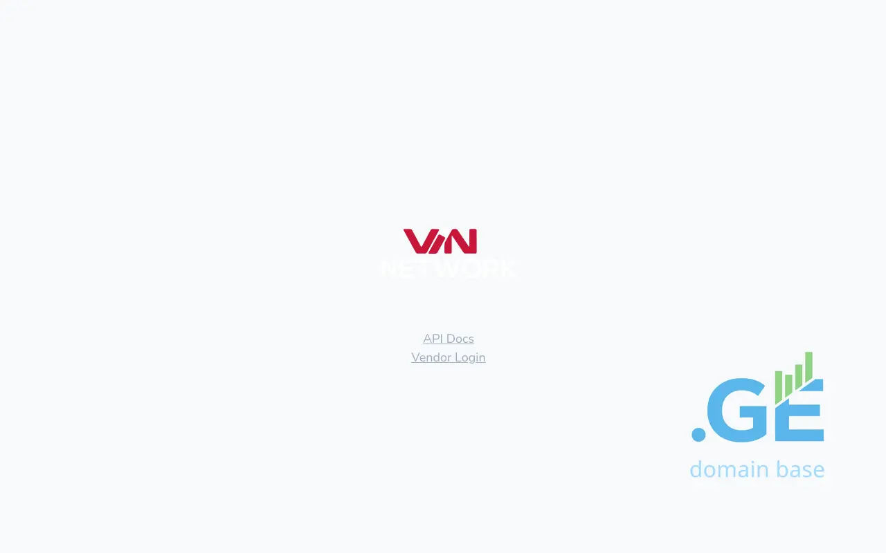 Screenshot of the site vinn.ge