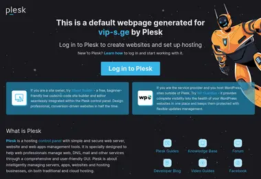 Screenshot of vip-s.ge