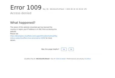 Screenshot of vivarobet.ge