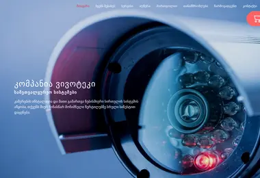 Screenshot of vivotek.ge