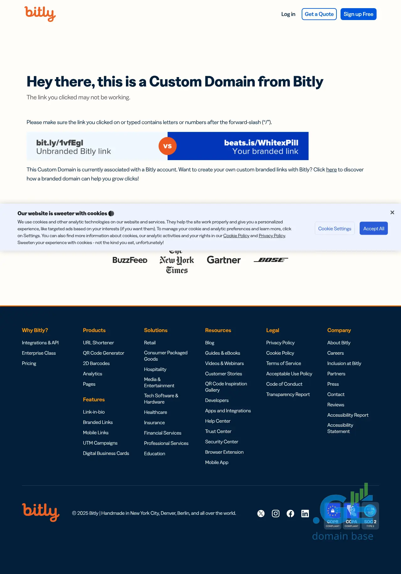 Screenshot of the site vscan.ge