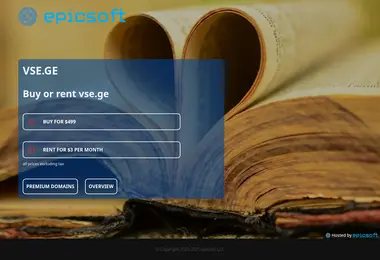 Screenshot of vse.ge