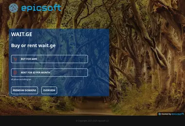 Screenshot of wait.ge