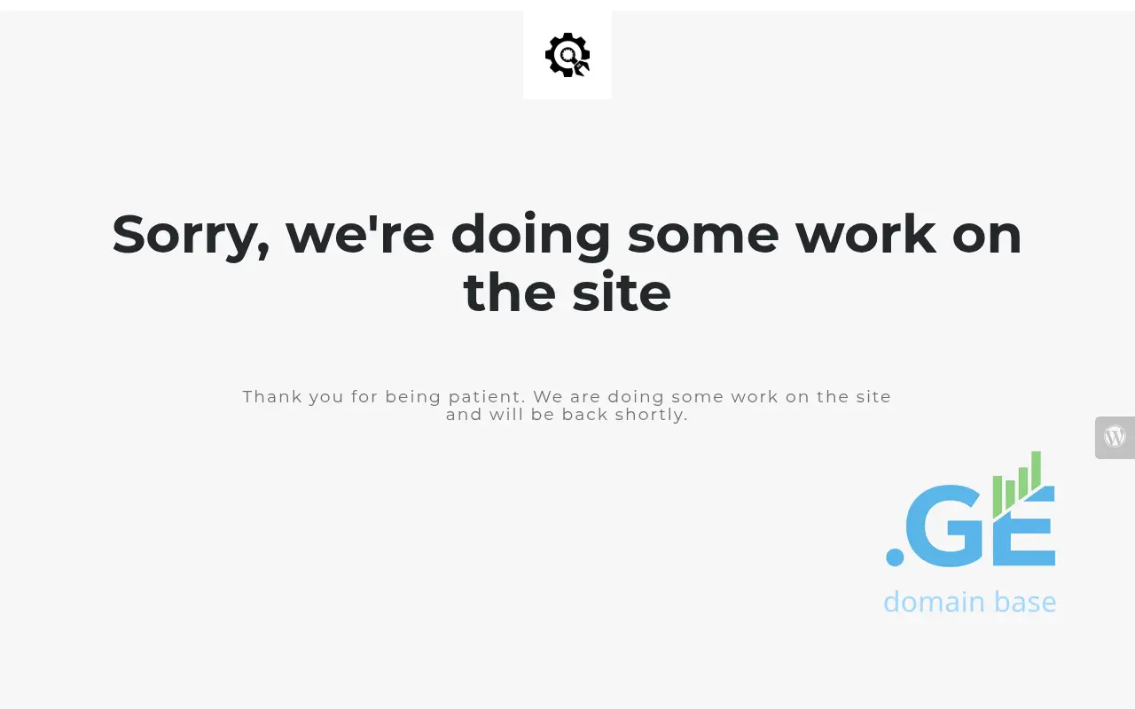 Screenshot of the site waterpump.ge