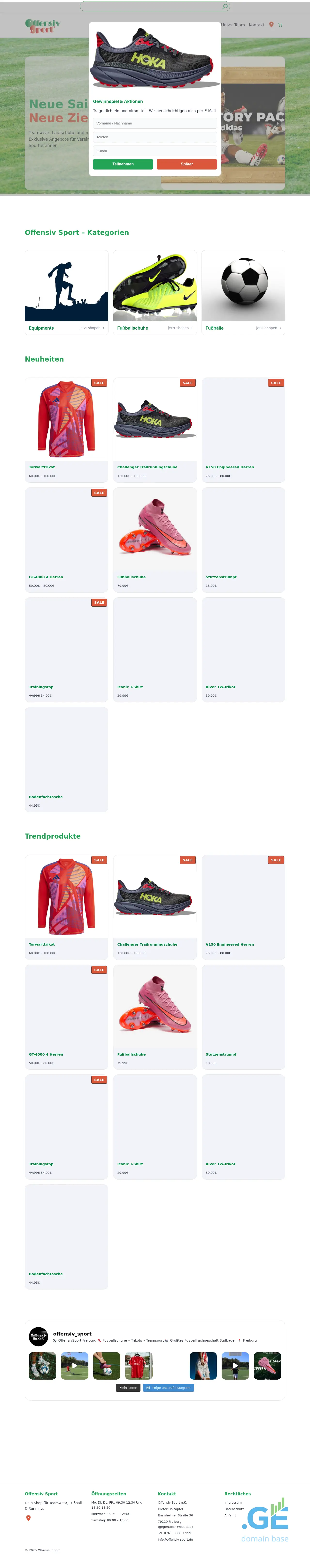Screenshot of the site wds-test.ge