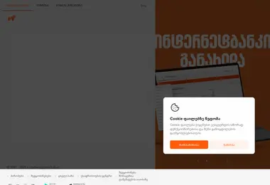 Screenshot of wealthonline.ge