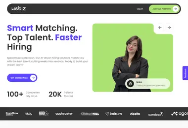 Screenshot of webiz.ge