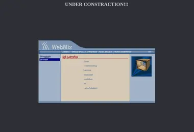 Screenshot of webmix.ge