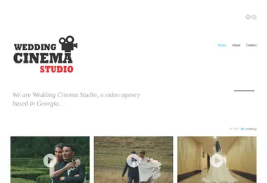 Screenshot of weddingcinema.ge