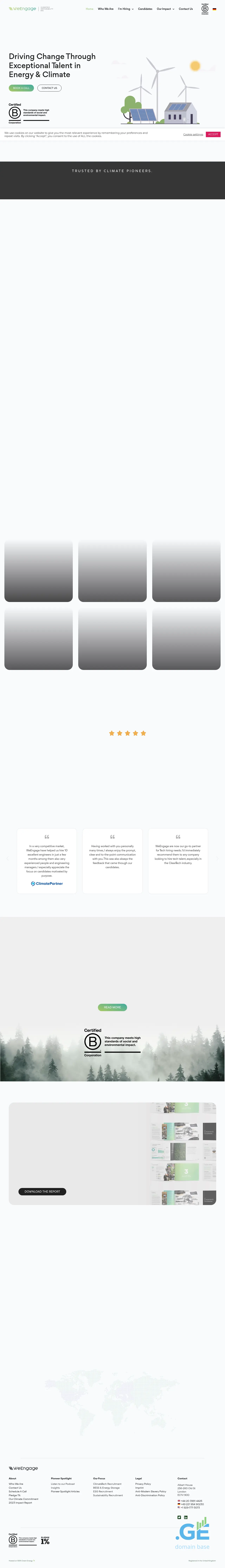 Screenshot of the site weenga.ge