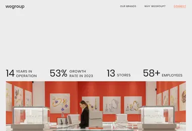 Screenshot of wegroup.ge