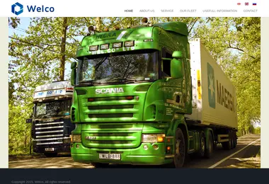 Screenshot of welco.ge