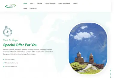 Screenshot of welovegeorgia.ge