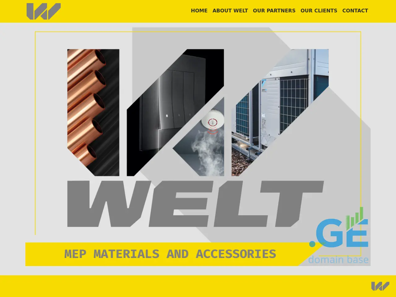 Screenshot of the site welt.ge