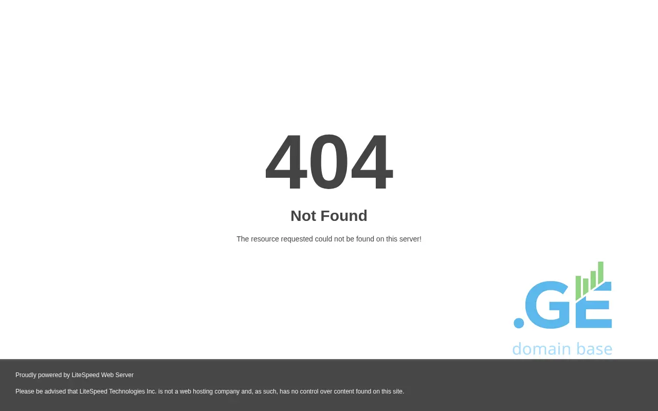 Screenshot of the site wesolve.ge